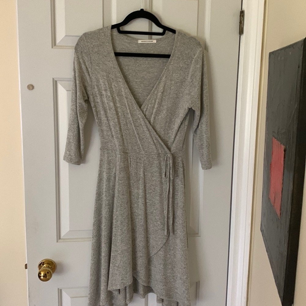 Caution to the wind Wrap dress